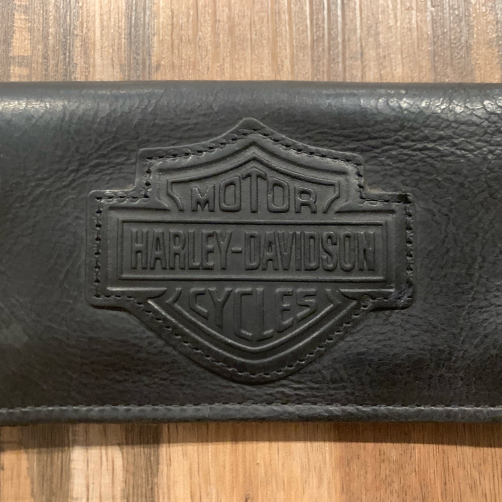 Harley Davidson leather wallet